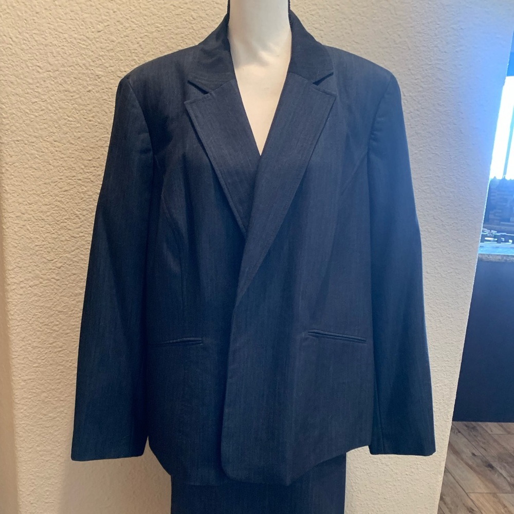 Women’s Dark Navy Suit with Skirt